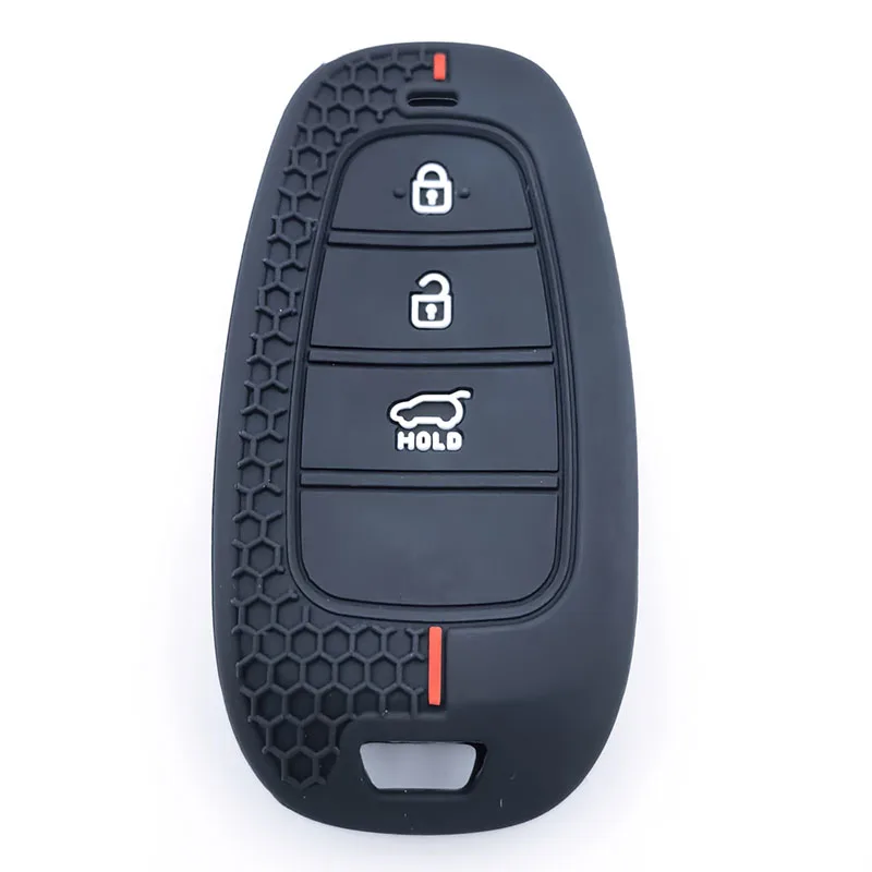 سيارة مفتاح بعيد حامل غطاء لشركة هيونداي توكسون سولاريس سوناتا الهجين NEXO NX4 سانتافي Dn8 2020 2021 2022 اكسسوارات