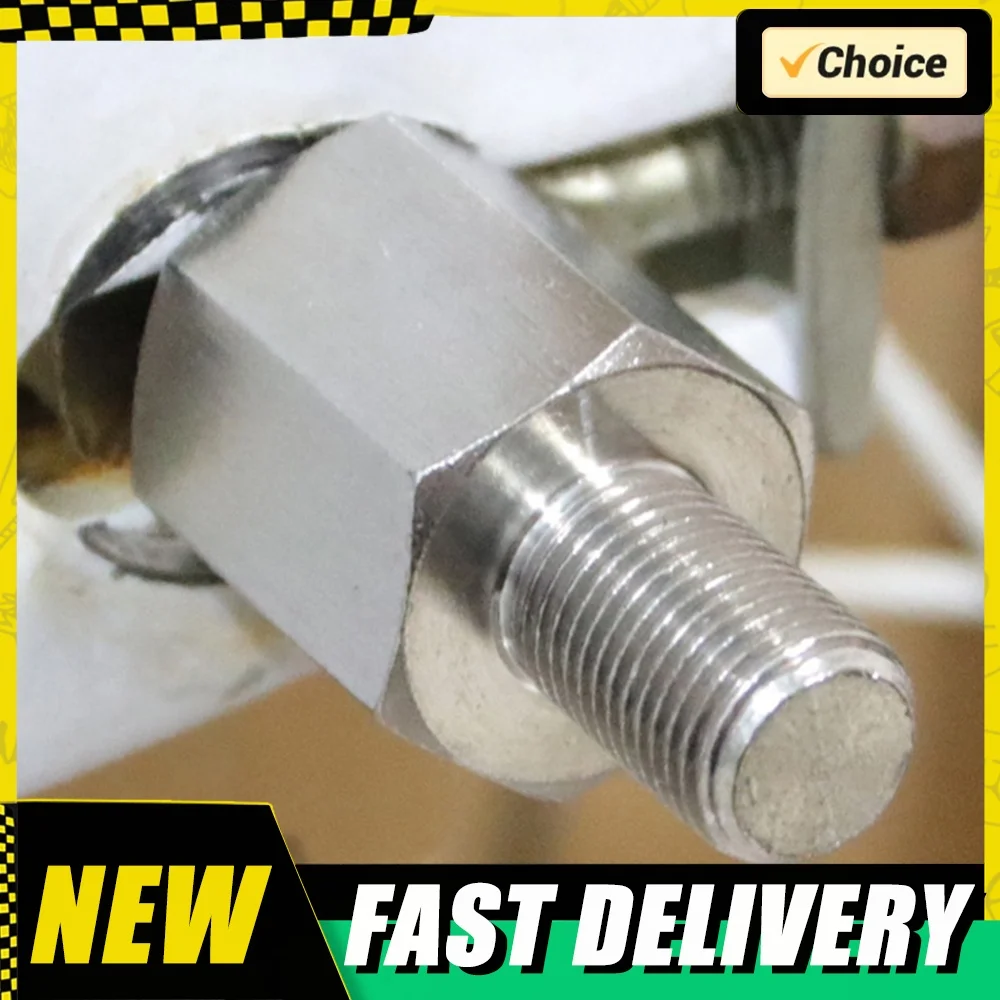Bicycle Axle Adapter Stainless Steel Bicycle Trailer Connection Adapter Easy Installation Pet Bike Trailer Accessory