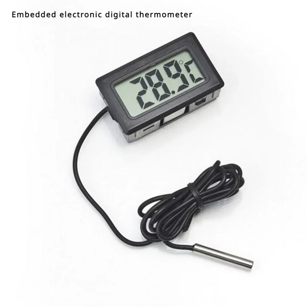 Temperature and Humidity Sensor Digital Thermometer for Vehicles At Home Thermostat Car Hygrometer Instruments Measurement Tools