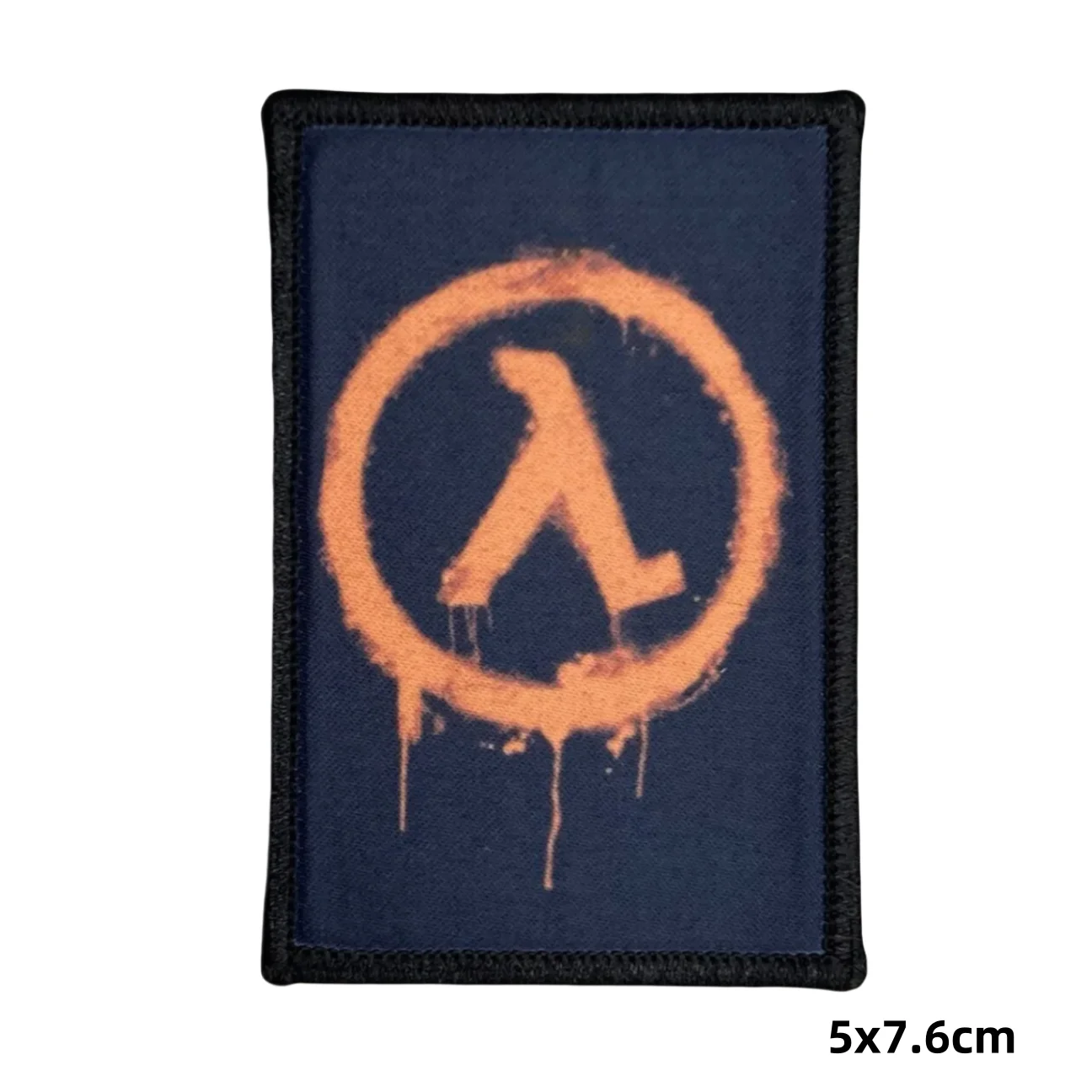 Mezza vita Morale toppe tattiche divertente stampato Hook & Loop Patch esercito militare Airsoft Badge zaino adesivi