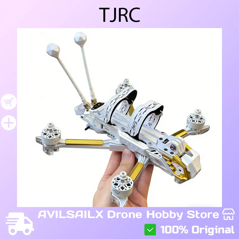 TJRC J5 V2 Platinum Limited Edition 5 Inch FPV Drone with DJI O4 Lite Video Transmission