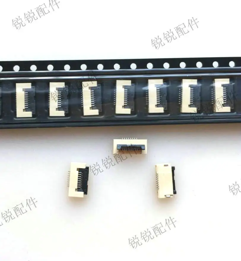 

Fro FPC/FFC connector 8P 0.5mm pitch, 8 pins under the flip cover, patch H1.5mm flip cover type