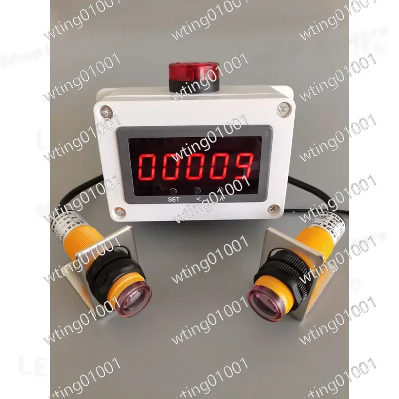 for Counter Automatic Infrared Sensor Belt Conveyor System Smart Digital Display Tallying Device for Assembly Line Production