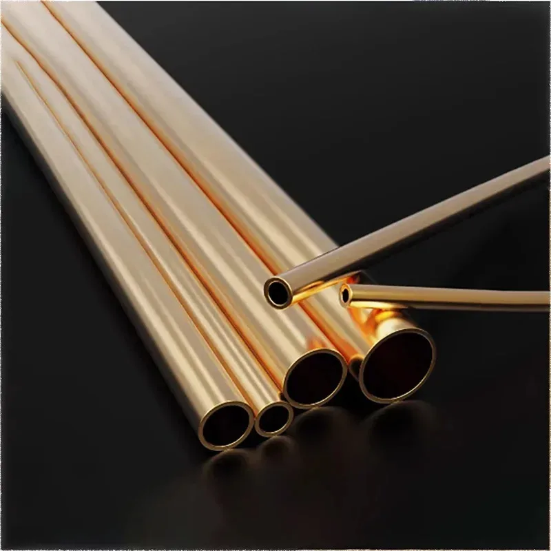 Hollow Copper Tube H62 Brass Environmentally Friendly Outer Diameter 1mm To 12mm