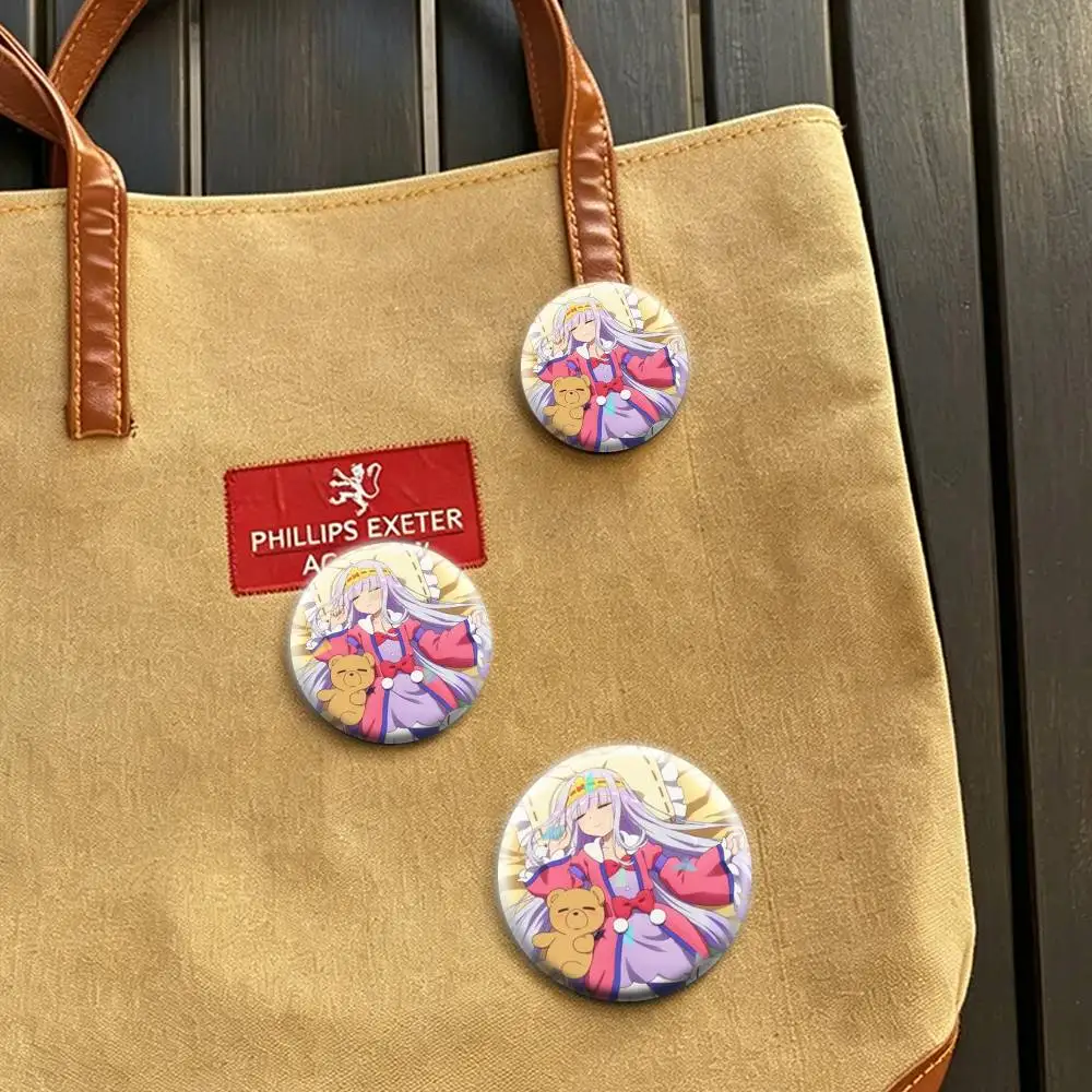 Sleepy Demon Castle  32/44/58mm Handmade Pins Round Brooch Badge Backpacks Clothes Jewelry Gifts
