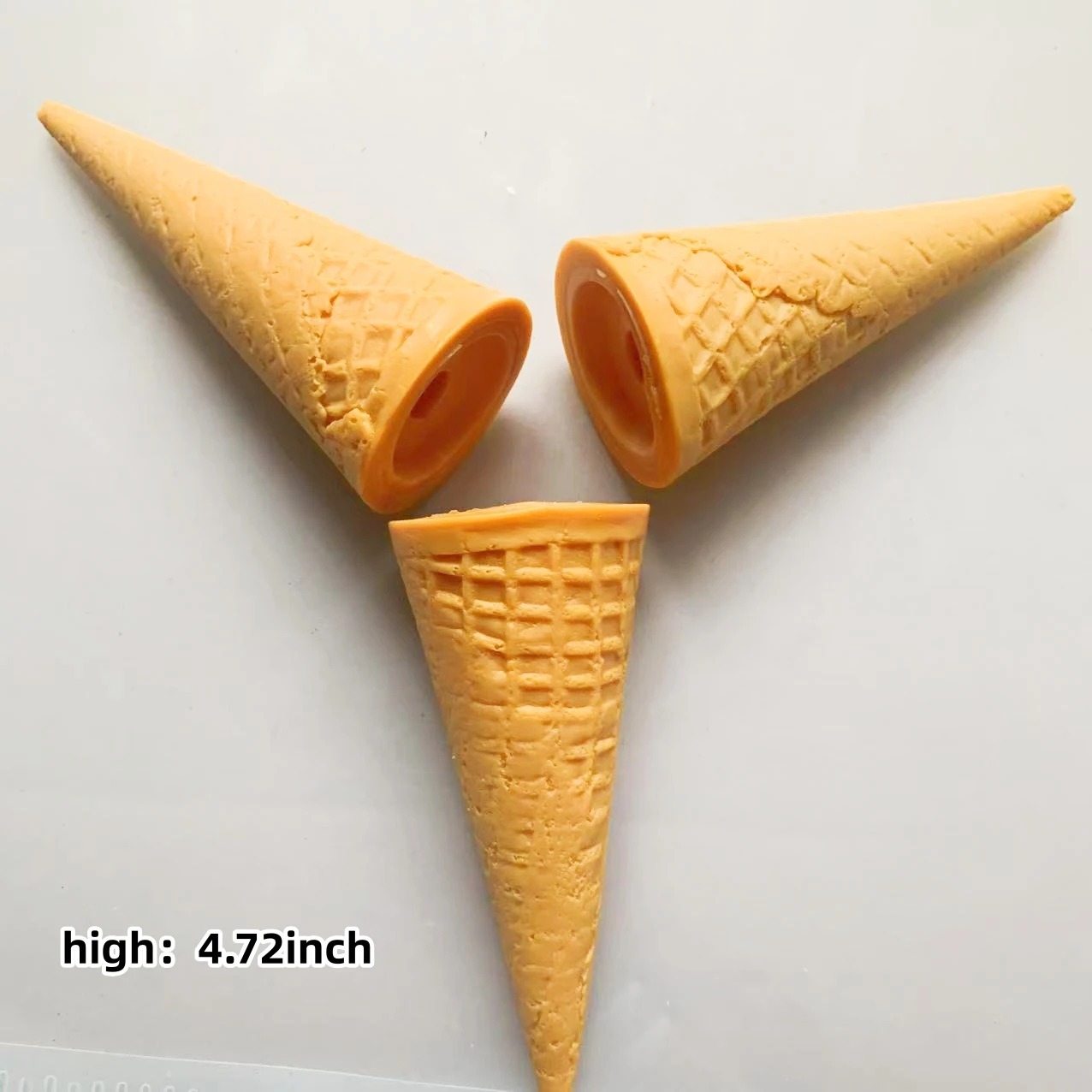 현실적인 아이스크림 파삭 파삭 한 콘 모델 현실적인 아이스크림 파삭 파삭 한 사진 무대 소품 소품 디스플레이 연습 아이스크림 싸움