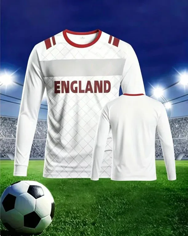 2026 Men's Fashion Sport Long-Sleeve Daily Street-Appropriate Durable 3D Printable T-Shirt