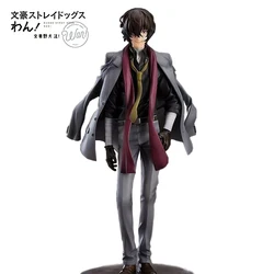 24cm Japanese Anime Dazai Osamu Figurine Bungo Stray Dogs Action Figures PVC Model Collection Peripheral Toys Birthday Gifts