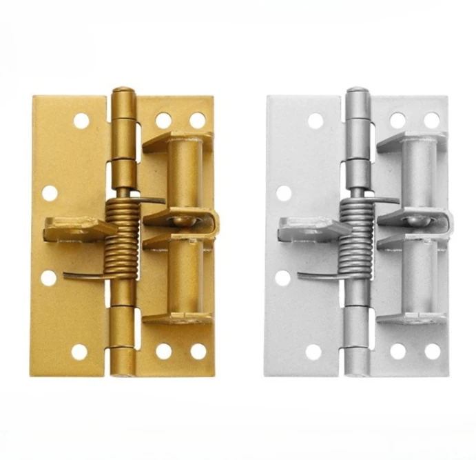 Multifunctional 3 In 1 Heavy Duty Automatic Door Closer,Self Closing Invisible Doors Spring Hinges,90° Positioning Door Stopper