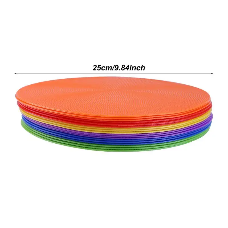 Soccer Disc For Training Portable Soccer Sign Disc Exercising Plate Disc For Soccer Multifunctional Training Equipment For