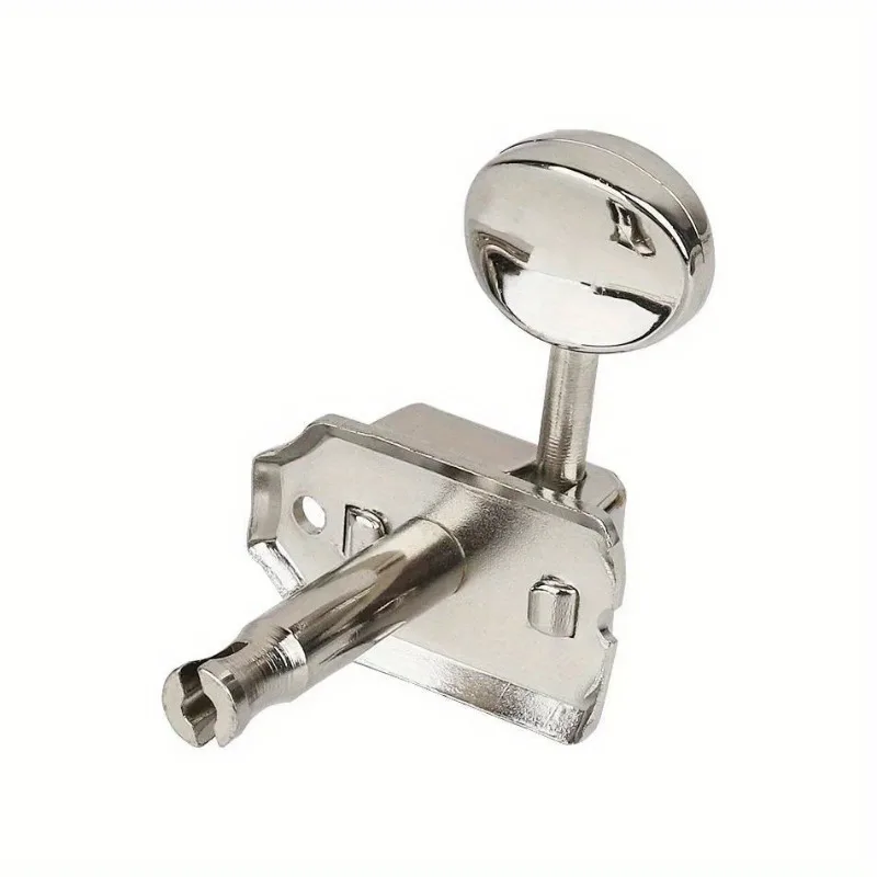 One Set of 6-in-line 6R Nickel Silver Vintage Electric Guitar Machine Heads Tuners Tuning Key Pegs Guitar Accessories view 5