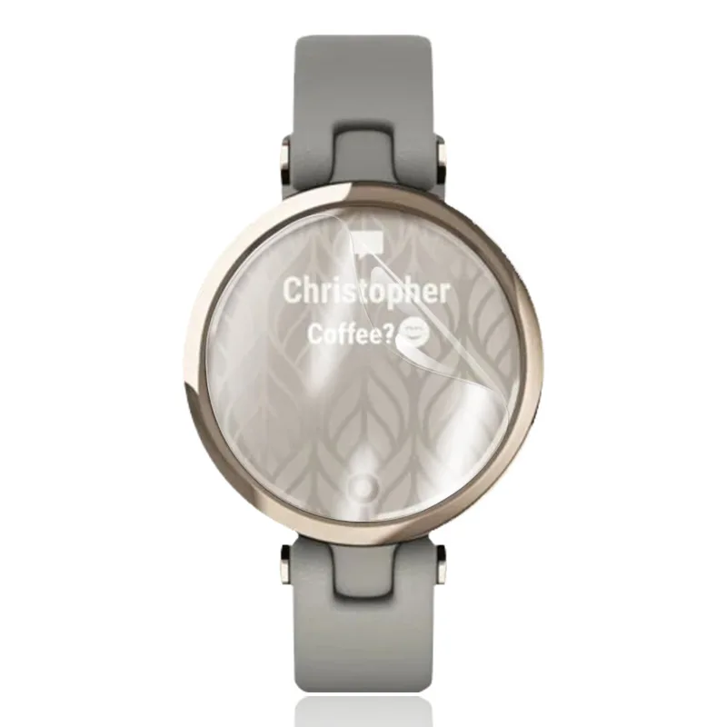 Мягкая прозрачная защитная пленка из ТПУ для смарт-часов Garmin Lily 2, защитная крышка экрана дисплея смарт-часов, аксессуары Lily2, 5 шт.