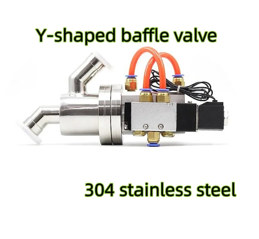 304 stainless steel vacuum baffle valve, fast loading baffle valve, T-shaped KF right angle baffle valve, KF16 KF25 KF40 KF50