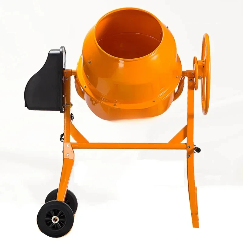 Electric Mixing Tool  220v Concrete Mixer  Construction Site Multifunctional PM120L Small  Drum  Mortar