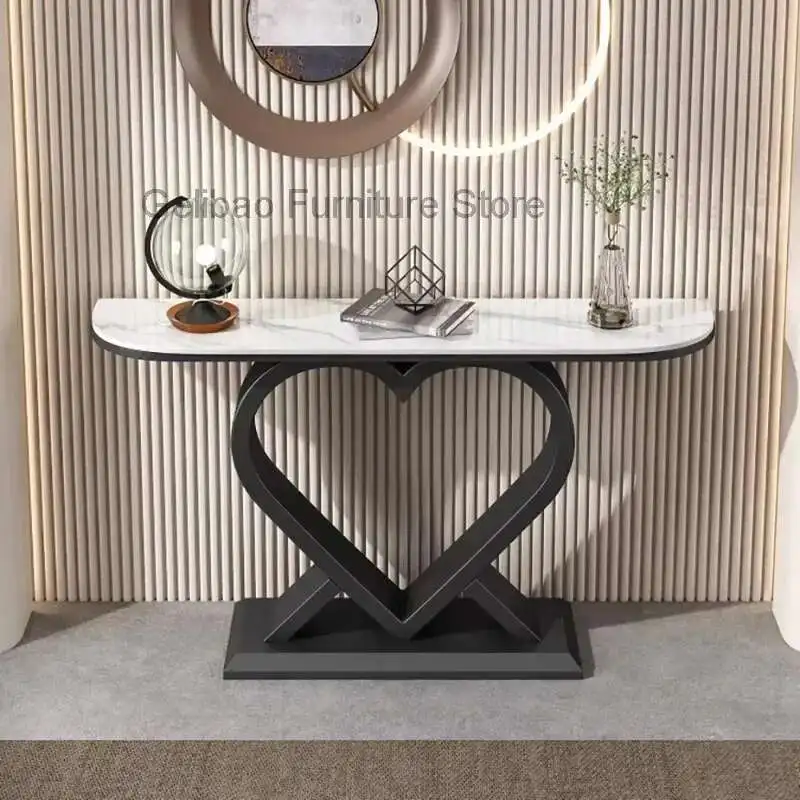 

Simple Design Hallway Table Unique Nordic Beauty Modern Corner Table Delicacy Minimalist Tabel Console Hallway Table Furniture