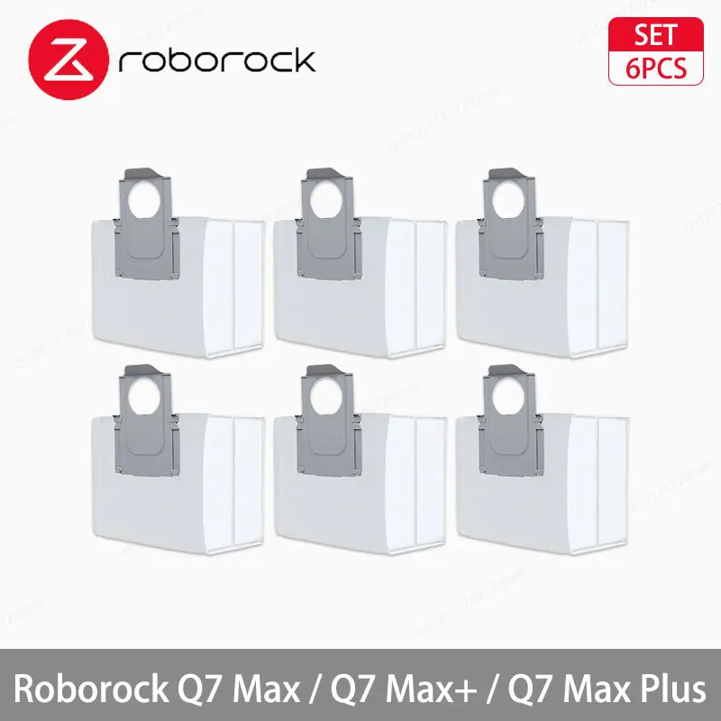 Roborock Q7 Max / Q7 Max+ / Q7 Max Plus Robotstofzuiger Accessoires Zijborstel Hepa Filter Mop Doek Stofzak Reserveonderdelen
