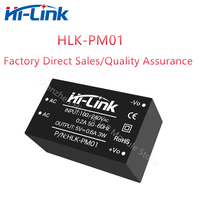 Hi-Link HLK-PM01 90-245Vac 5V 3W Output  AC-DC Step Down Converter  Isolation Adjustable Power Supply Module