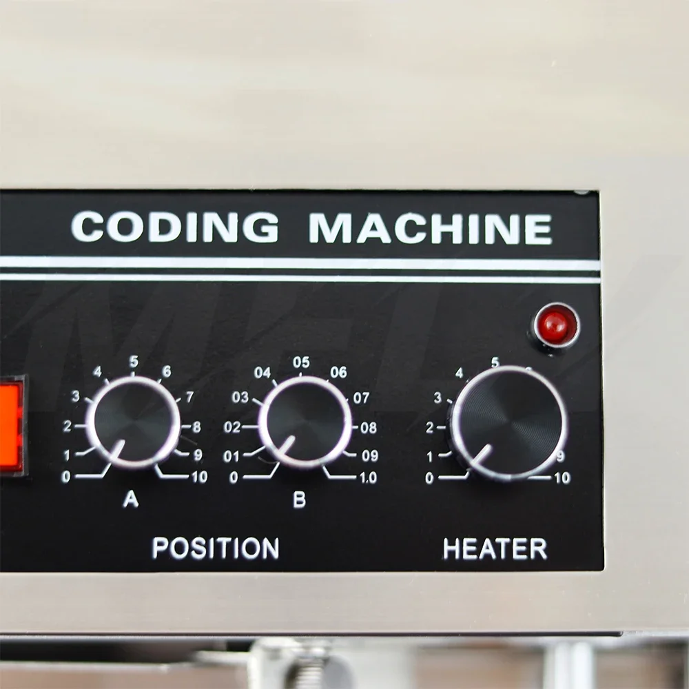 MY-380F Automatic Coding Machine 220V Automatic Ink Wheel Coding Machine Plastic Bag Carton Inkjet Coding Machine