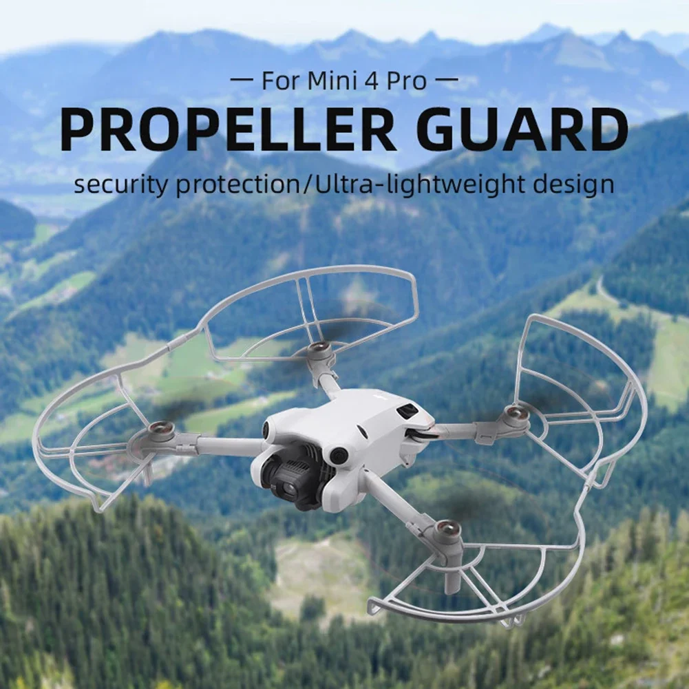 For DJI Mini 4 Pro Propeller Guard Foldable Drone Wings Cover Propeller Protection Ring Guard for DJI Mini 3 Pro Drone Accessory