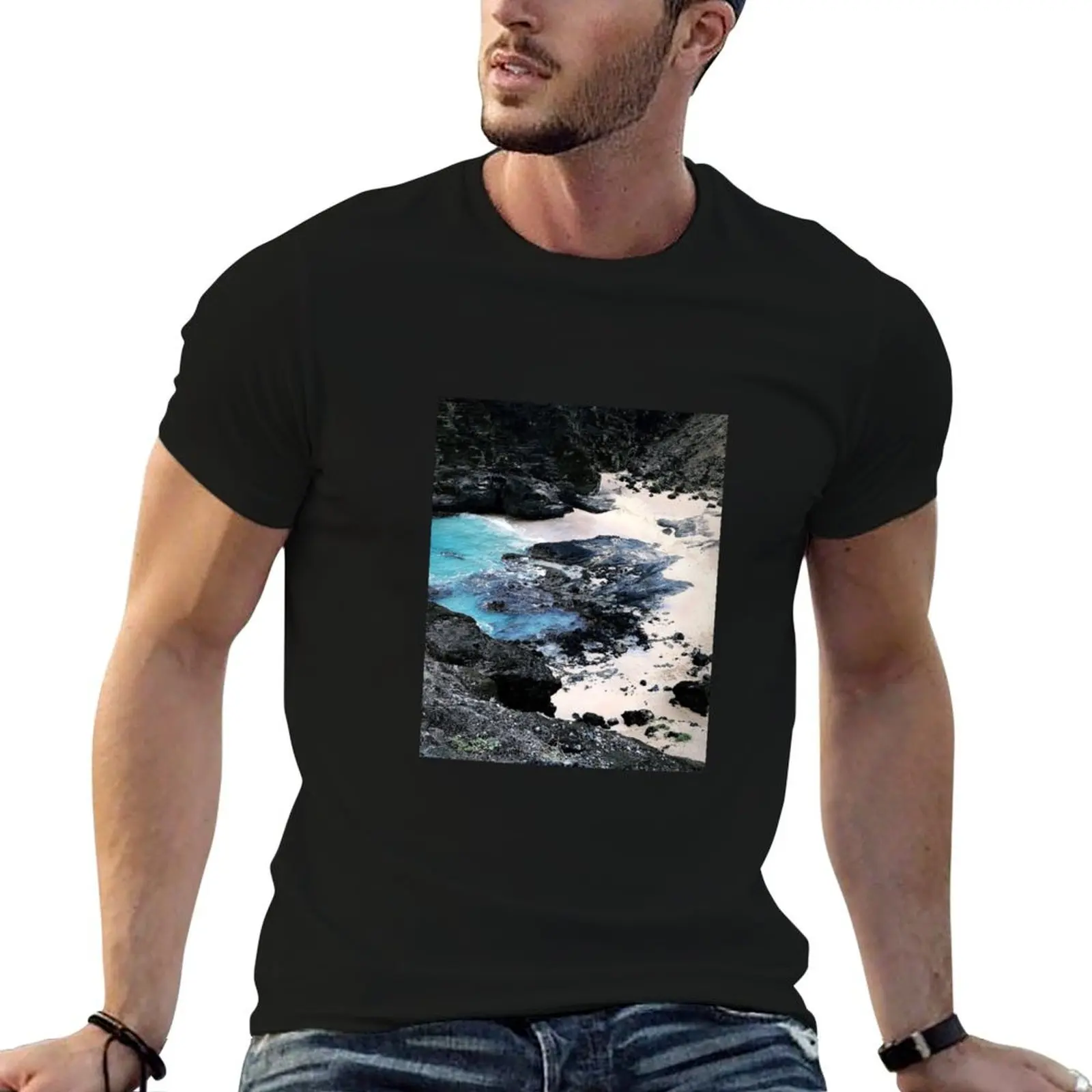 

FROM HERE TO ETERNITY BEACH, OAHU, HAWAII, 2017 T-Shirt t shirts for man graphic vintage man graphic t shirt T-Shirt