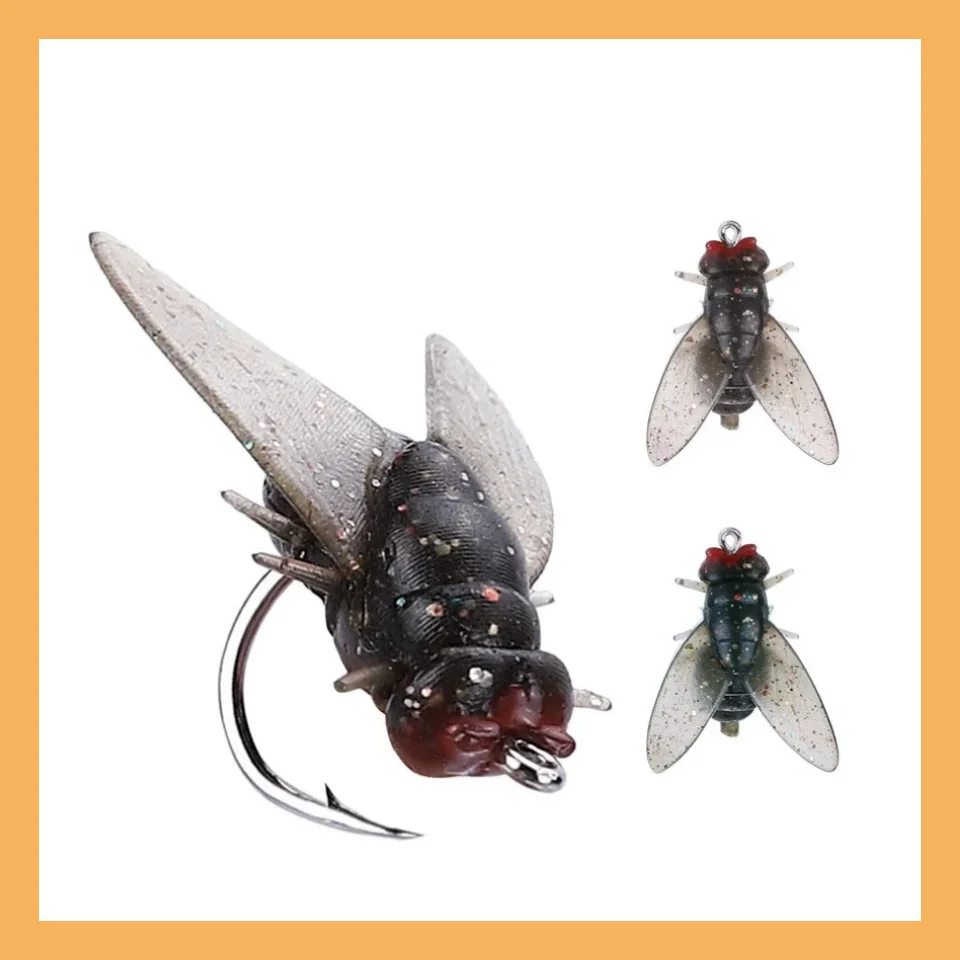 10PCS Fly Fishing F…