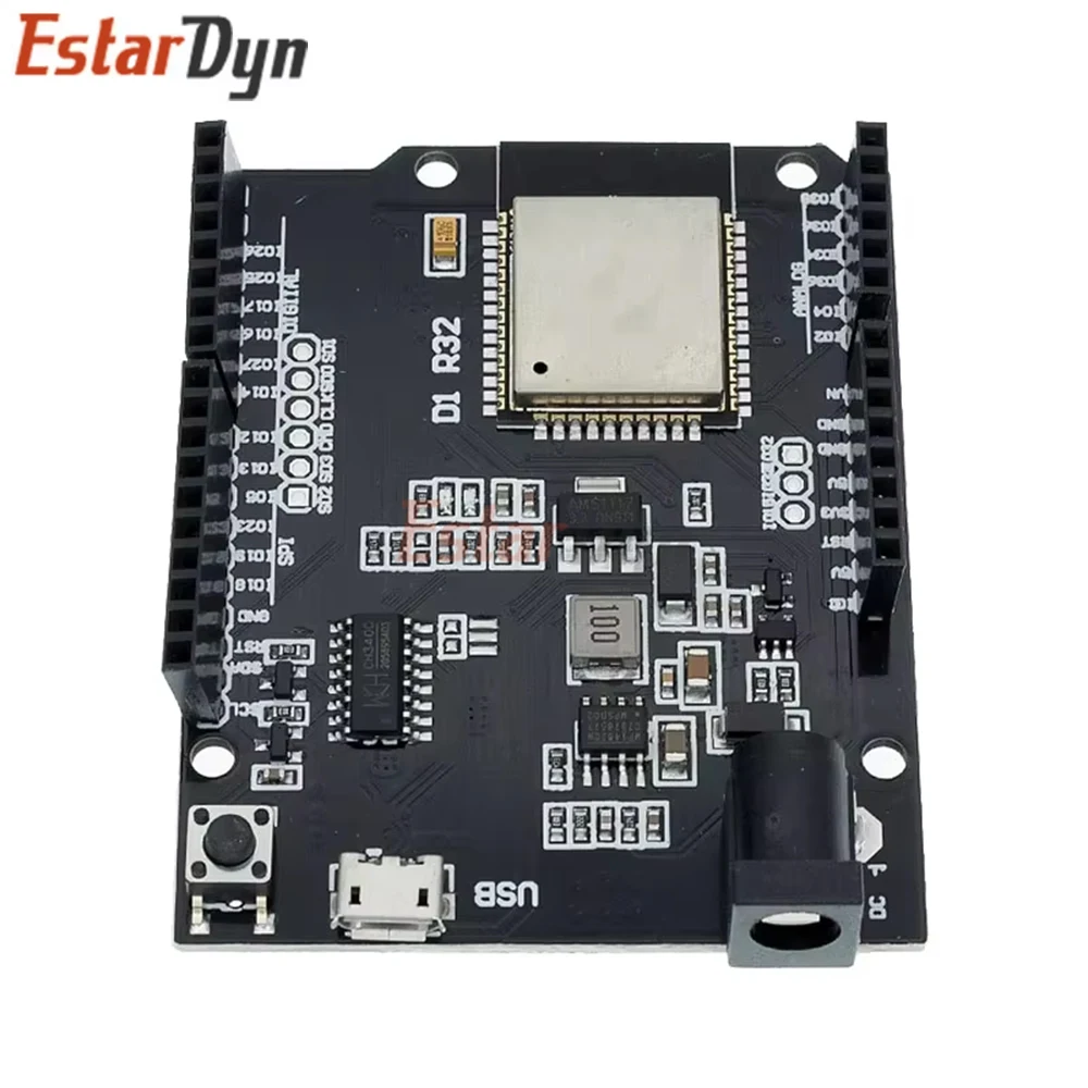 ESP32 For Wemos D1 Mini For Arduino UNO R3 D1 R32 WIFI Wireless Bluetooth Development Board CH340 4M Memory One