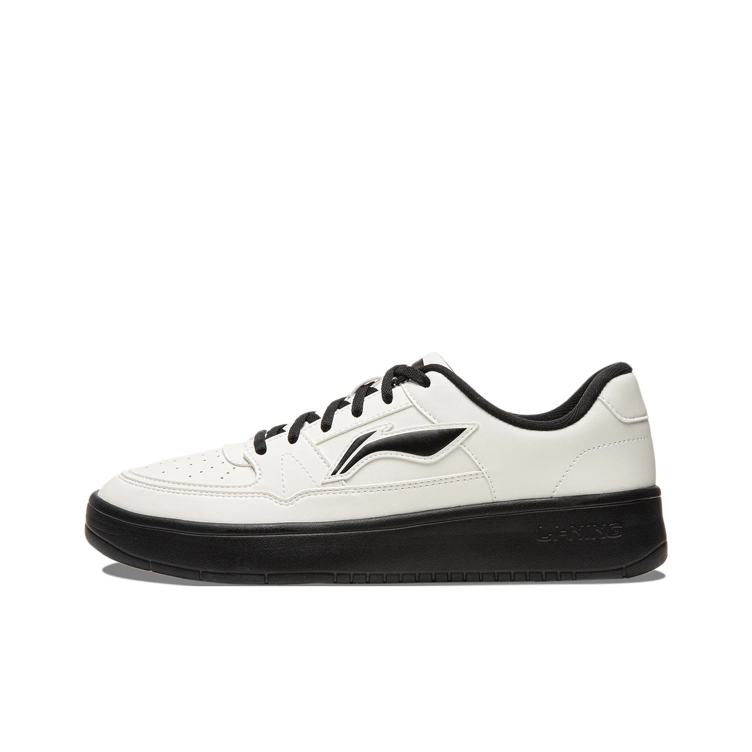 Li Ning January 1.0 Abrasion Resistant Lightweight Breathable Height Increasing Low top Skateboard Shoes Men's AGCV493-2
