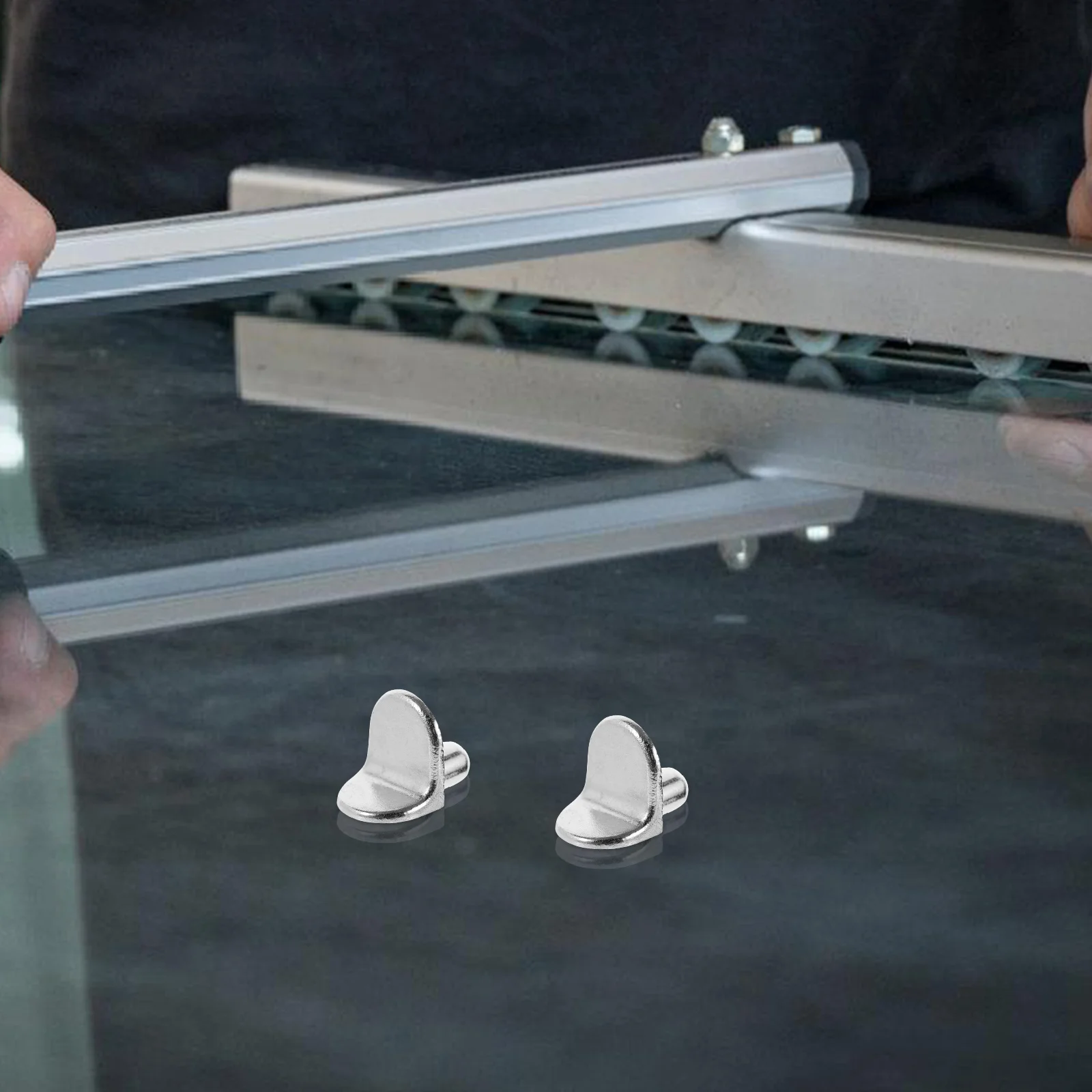 

50 шт., многослойный кронштейн для доски, опорные гвозди для полок из цинкового сплава, прочные металлические колышки для книжной полки, длительное использование