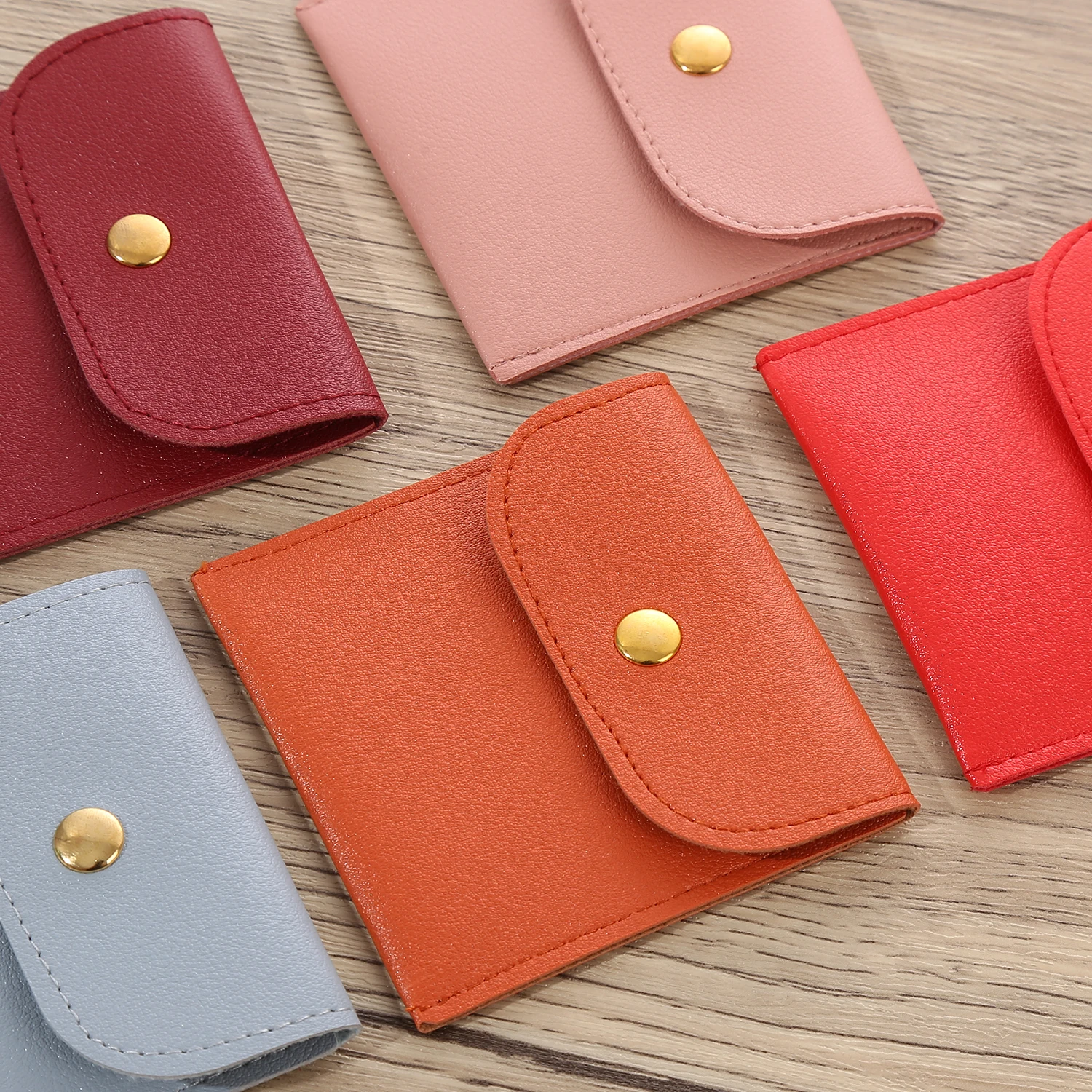 10pcs PU Button pouches For Lu - Luxury Bags Logo ulasan dan harga