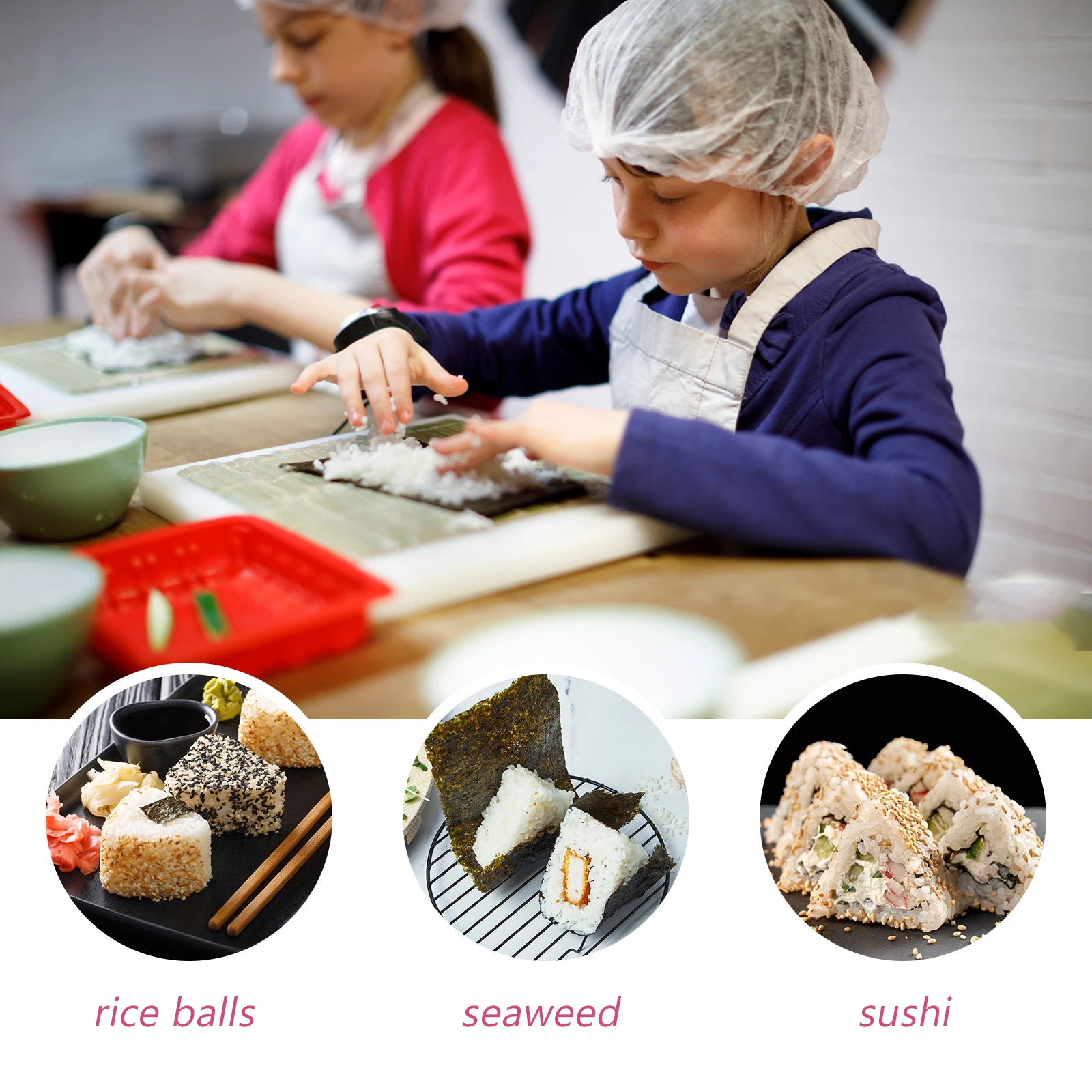 

1 set Rice Sushi Maker Food Grade Diy Sushi Maker Plastic Japanese Kitchen Rice Ball Making Tool Tool Triangle Shape