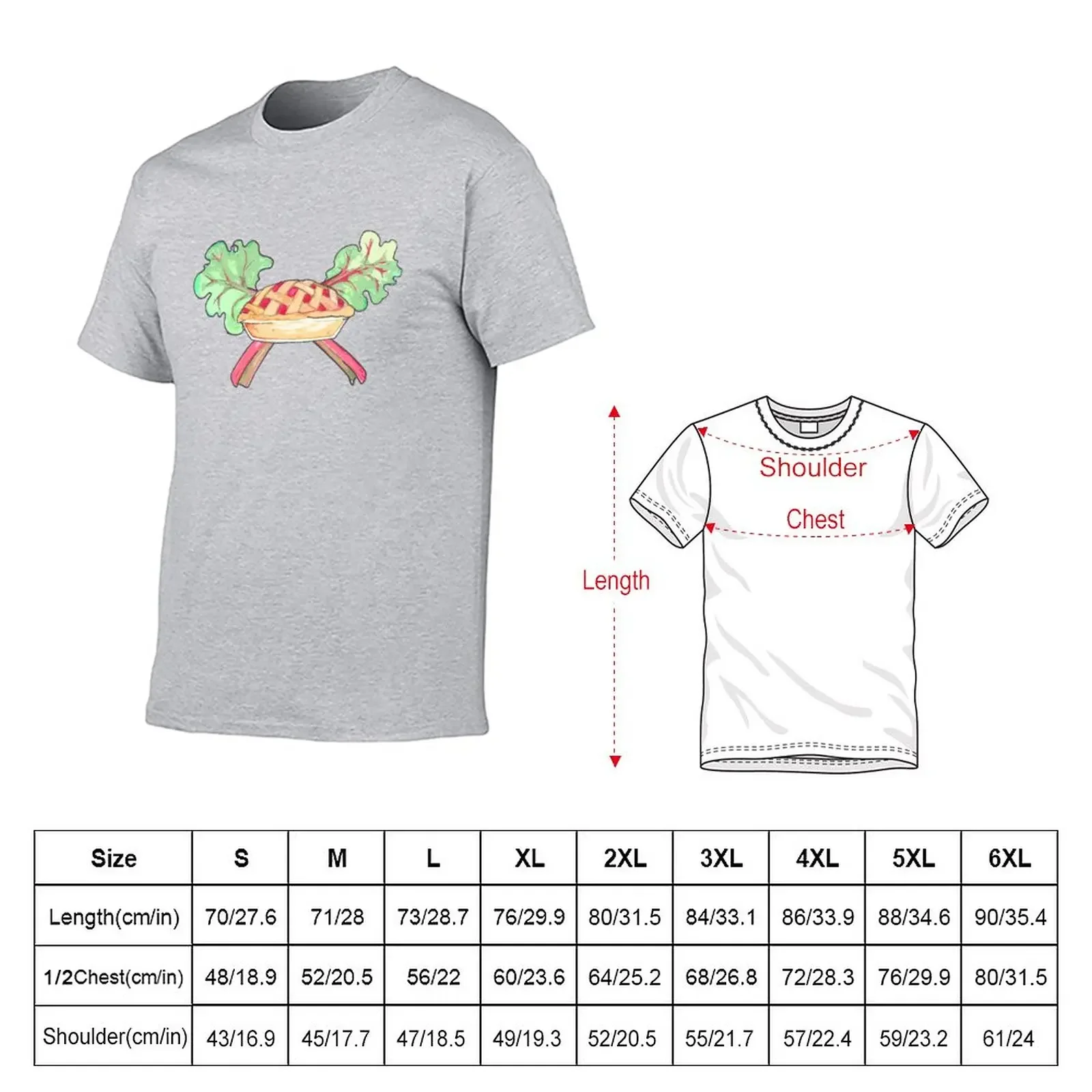 RHUBARB! T-Shirt kawaii clothes cute clothes t shirt for men