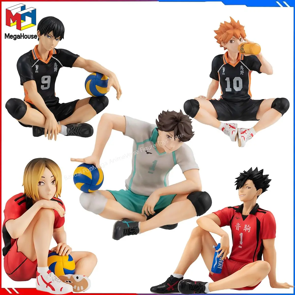 

100% Original in Stock MegaHouse G.E.M. Haikyuu Kozume Kenma Kuroo Tetsurou Oikawa Tooru Hinata Shouyou Kageyama Tobio