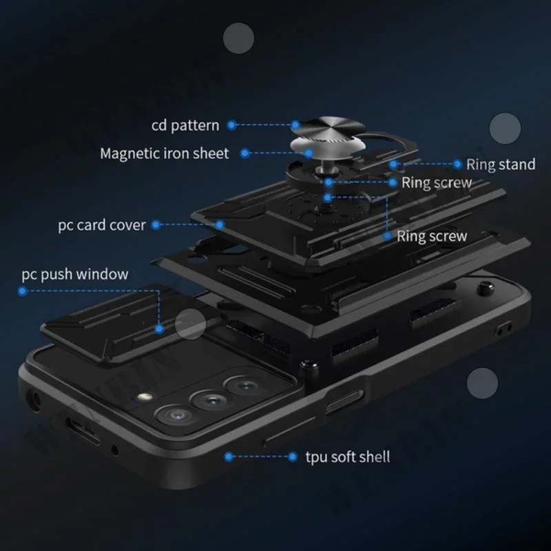 携帯電話用の耐衝撃性保護ケース,携帯電話用の多機能ケース,Samsung Galaxy s24 s23 s22 s21 ultra a55 a35 a15 5g