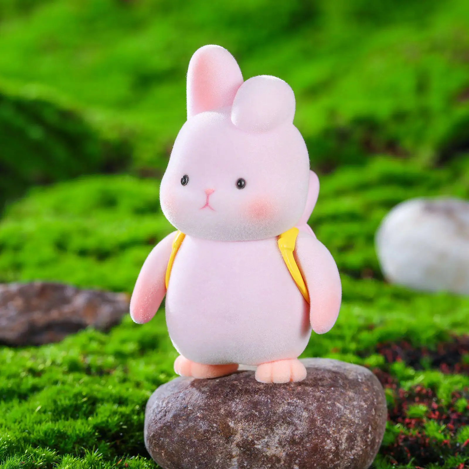 

In Stock 8cm Liuliu Rabbit Outing Series Blind Box Static Figurine Cute Gift Car Ornament Room Decorations A Whole Box