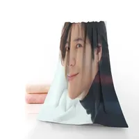 Custom Jang Keun Suk POP Towel Printed Cotton Face/Bath Towels Microfiber Fabric For Kids Men Women Size 35x35cm 35x75cm 0414