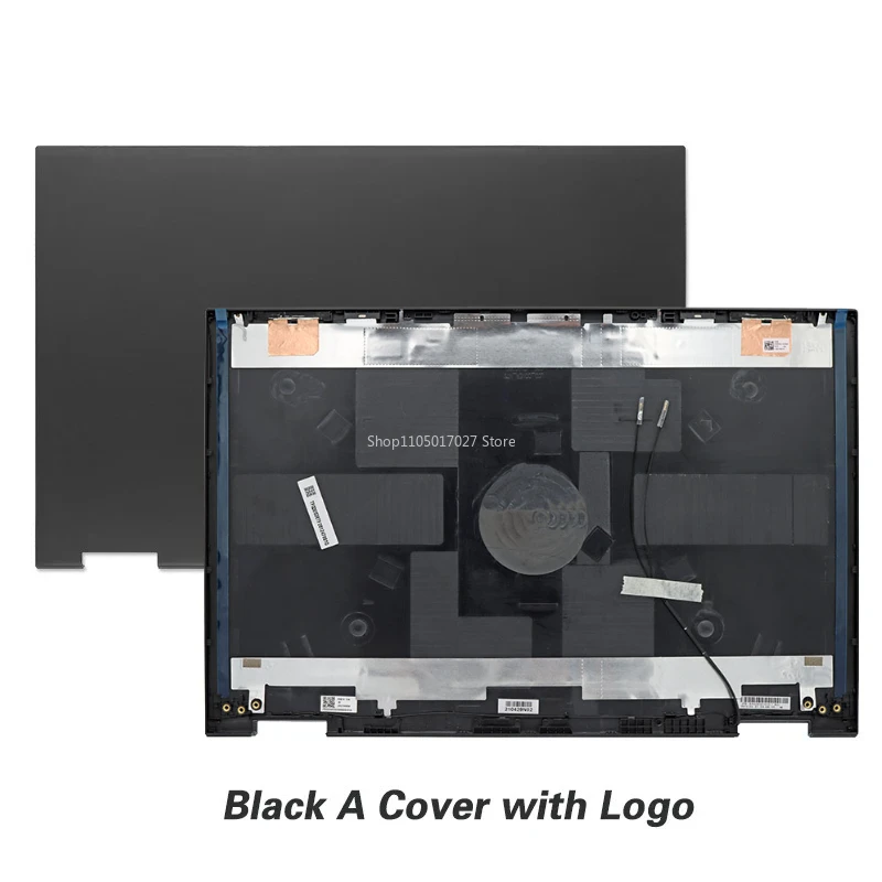 حافظة كمبيوتر محمول جديدة لـ HP OMEN 15-EN 15-EK 15-EN0013DX TPN-Q236 TPN-Q238 LCD الغطاء الخلفي الحافة Palmrest الغطاء السفلي غطاء الإسكان العلوي