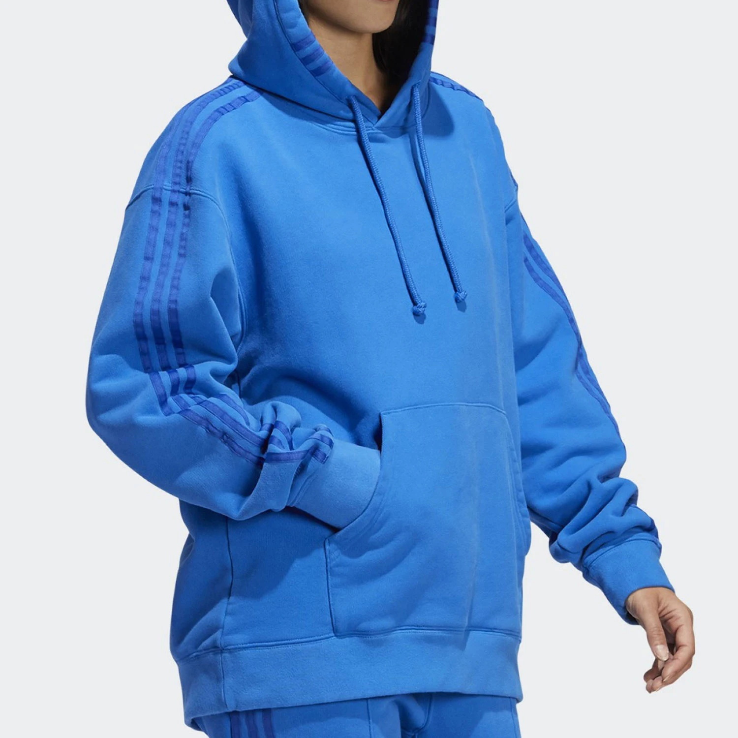 هوديي رياضي كاجوال فضفاض للنساء من Adidas Official أصلي جديد HE3738
