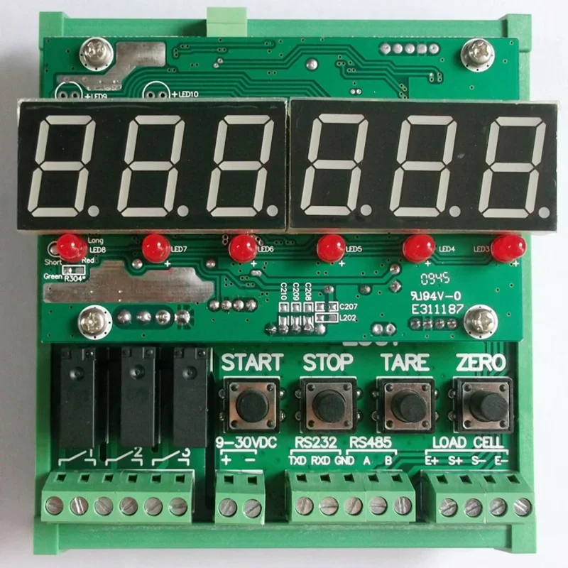 

Multi-function Weight Transmitter Supports MODBUS, 4-20mA, 0-5V, 0-10V, 3 Relays