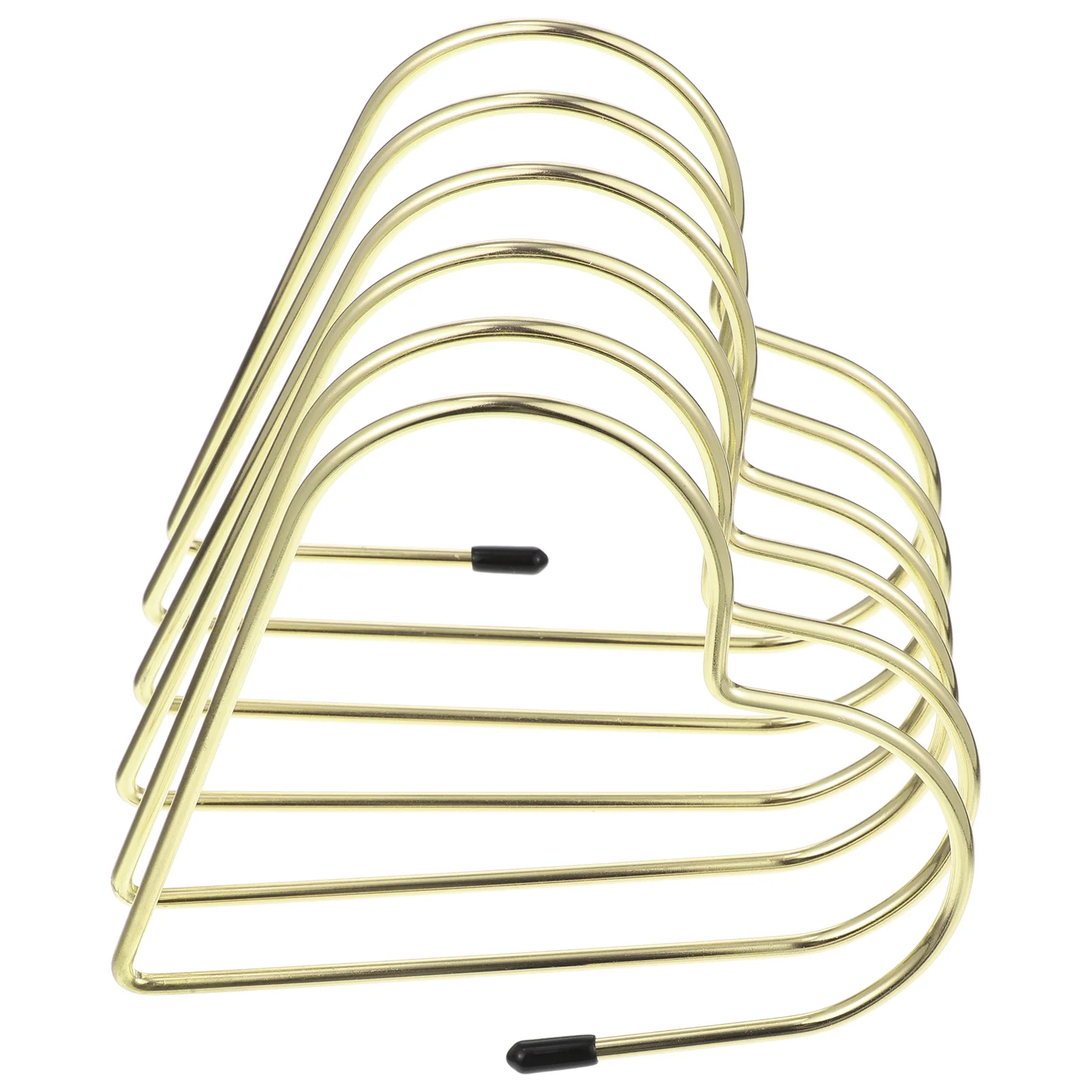 حامل كتب معدني لسطح المكتب منظم ديكور لرف تخزين الدراسة والمكتب وحامل إدارة الملفات #3