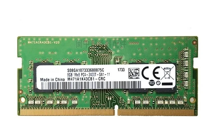 

For Samsung DDR4 8G 1Rx8 PC4-2400T-SA1 Notebook Memory Stick M471A1K43CB1-CRC
