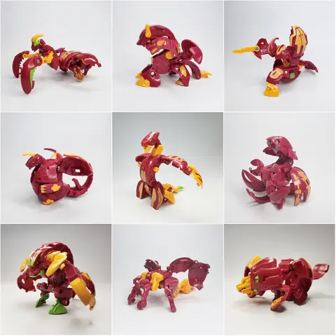 Bakuganes 오리지널 Drago 변환 로봇 투석기 배틀 볼 카드 울트라 Collectible 액션 피규어 선물 소년을위한 어린이 장난감