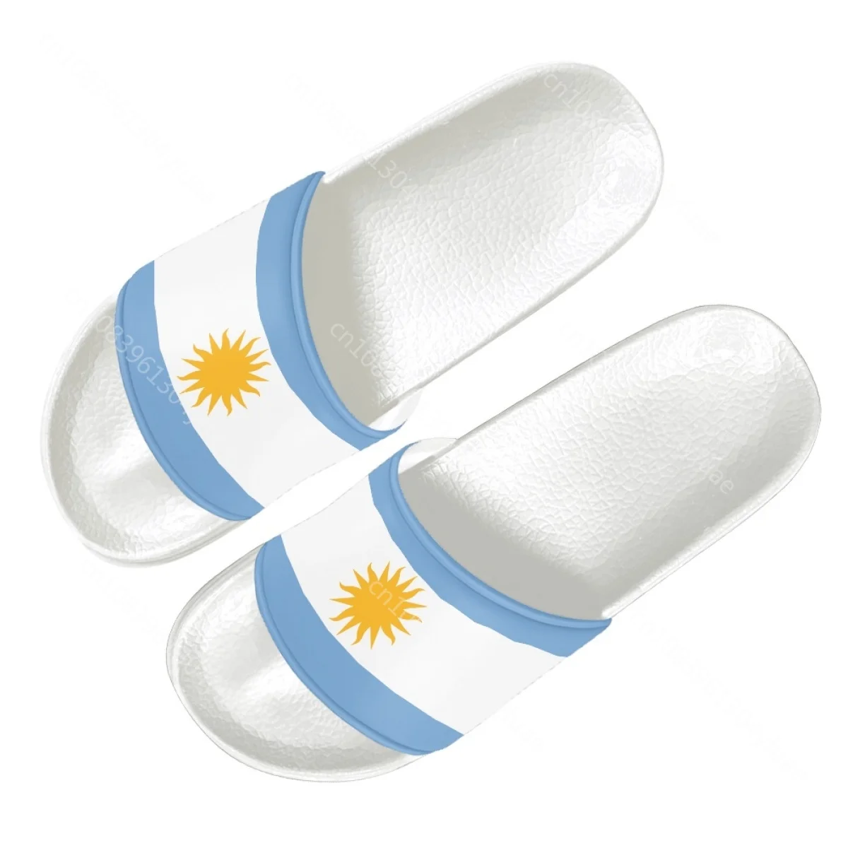 Belidome Summer Women Shoes Flag Of Argentina Design Casual Fashion Slippers For Ladies Non Slip Casual Beach Slides Shoes Woman image 4