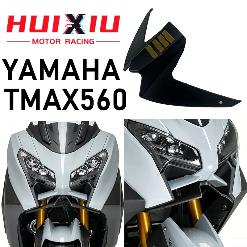Per YAMAHA TMAX560 2025 2026 T-MAX 560 25-26 tmax Spoiler Anteriore Sportivo Naked per Moto, Deflettore Aerodinamico