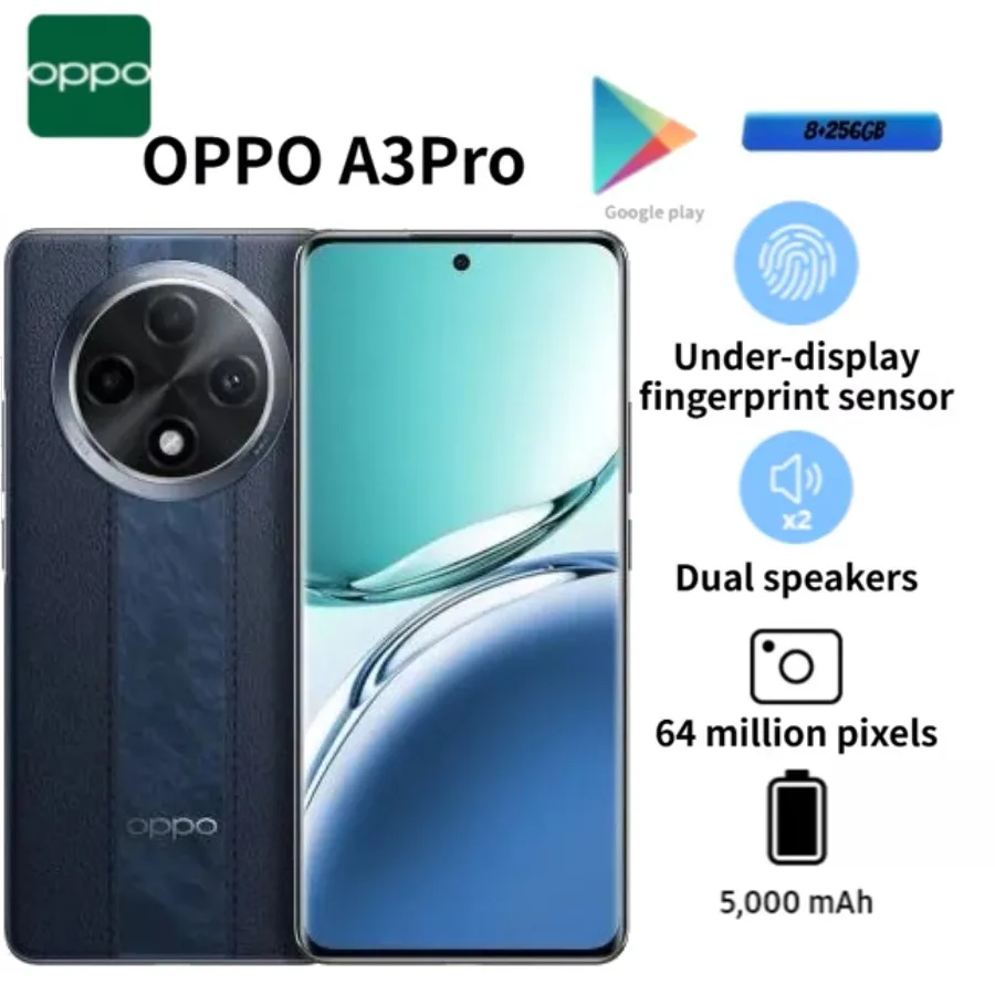 

2026 new OPPO A3 pro 2026 64MP AI Camera 6.67-inch Display 67W Fast Charging 5000mAh High-Capacity Battery Smartphone