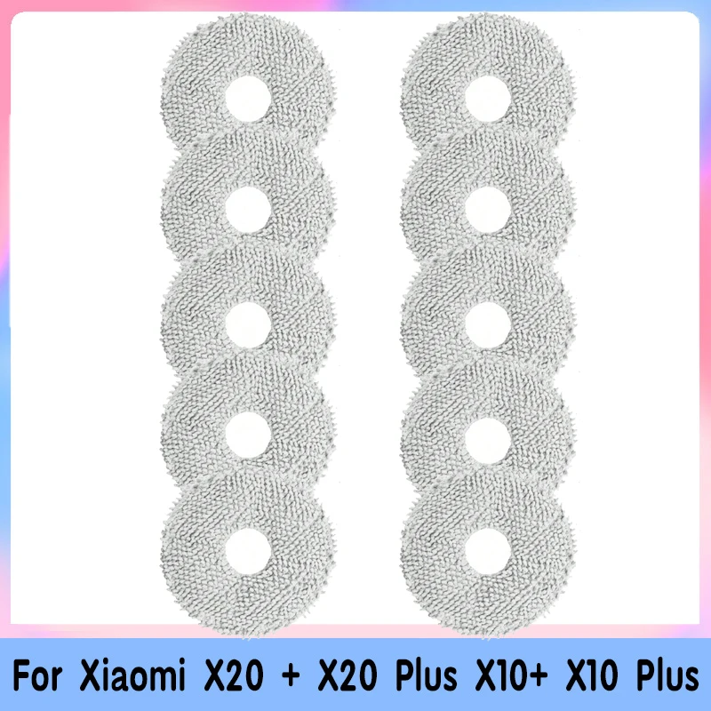 ممسحة قماش لشاومي روبوت فراغ X20 + / X20 Plus X10 + X10 Plus أجزاء لـ Dreame Bot L10s Pro L10s Ultra S10 / S10 Pro L20 Ult