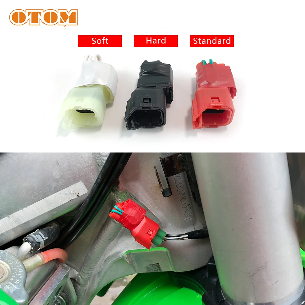 OTOM 2022 New Motorcycle Power Mode Plugs DFI Map Wire Lead Coupler Electrical Equipment For KAWASAKI KX250F KX250XC KX450 KXSR