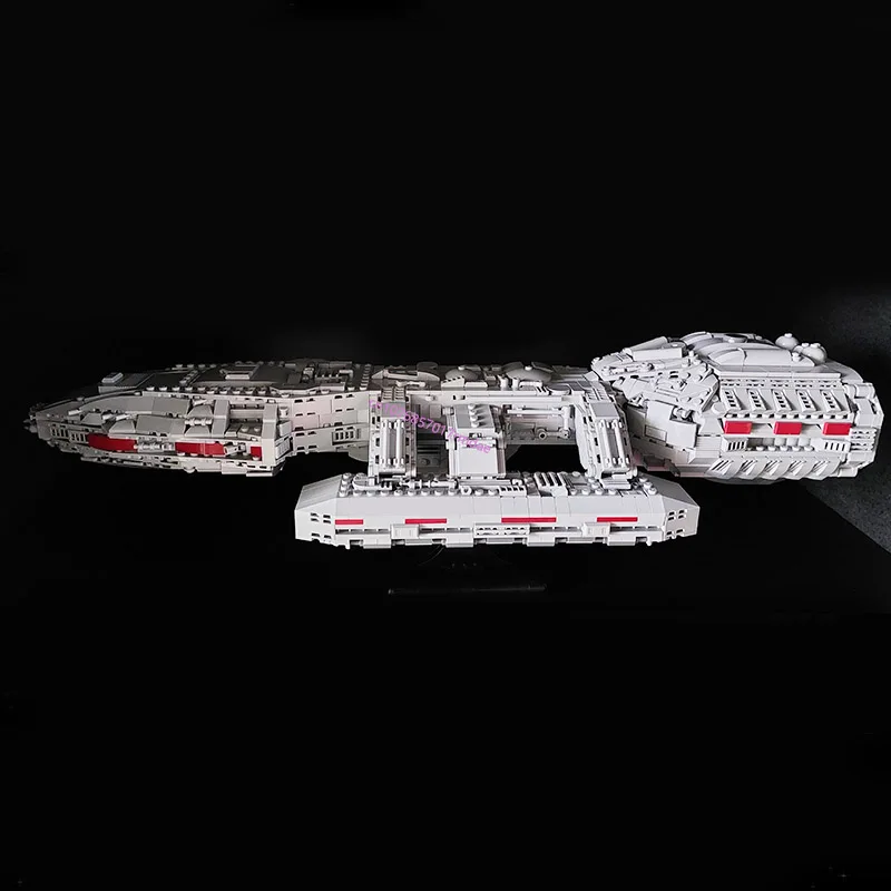 NOWY 2222 SZTUK Słynny film MOC Galactic Battlestar Galactica model DIY kreatywne pomysły Statek kosmiczny Zabawka dla dzieci Prezent urodzinowy Bloki