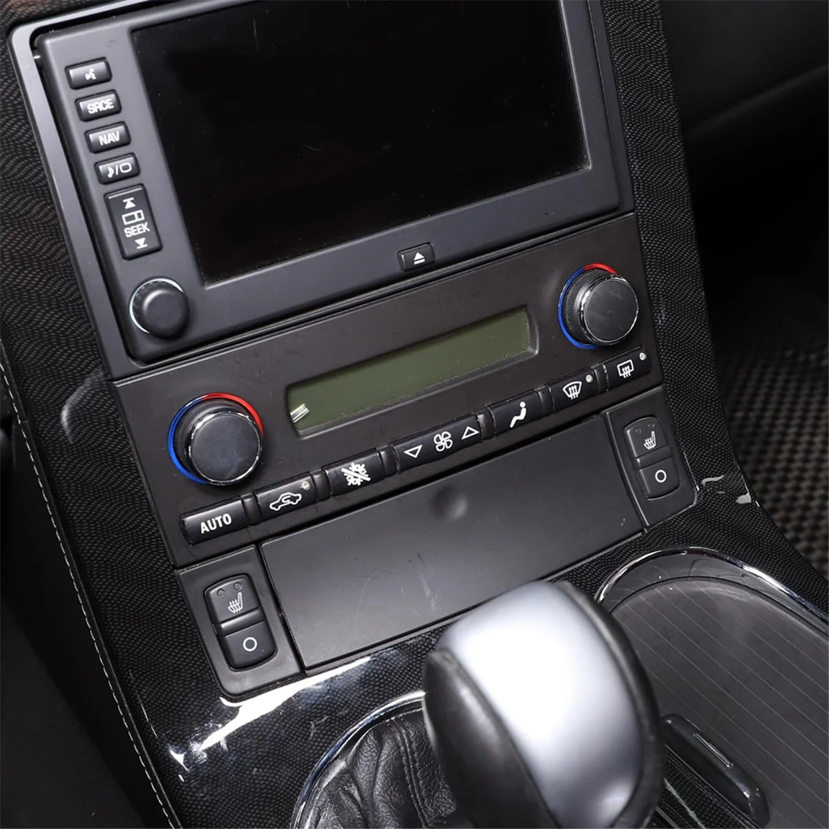 ملصق زر السيارة لمكيف الهواء بتيار متناوب ، ملحقات طقم التصليح ، شيفروليه كورفيت C6 من أصل شفروليه