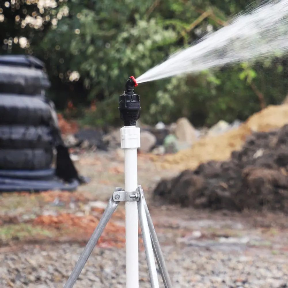 360° Rotating Garden Irrigation Nozzle Large-Area Coverage Automatic Operation Garden Watering Device Durable Adjustable