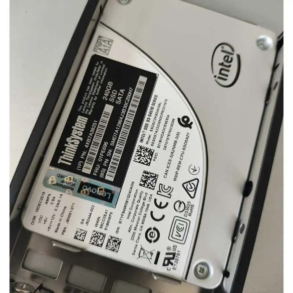 RoRuS3.84TB Intel SSD D7-P5530 U.2 SSDPF2KX038XZN1 Series DC NVME Solid State Drive